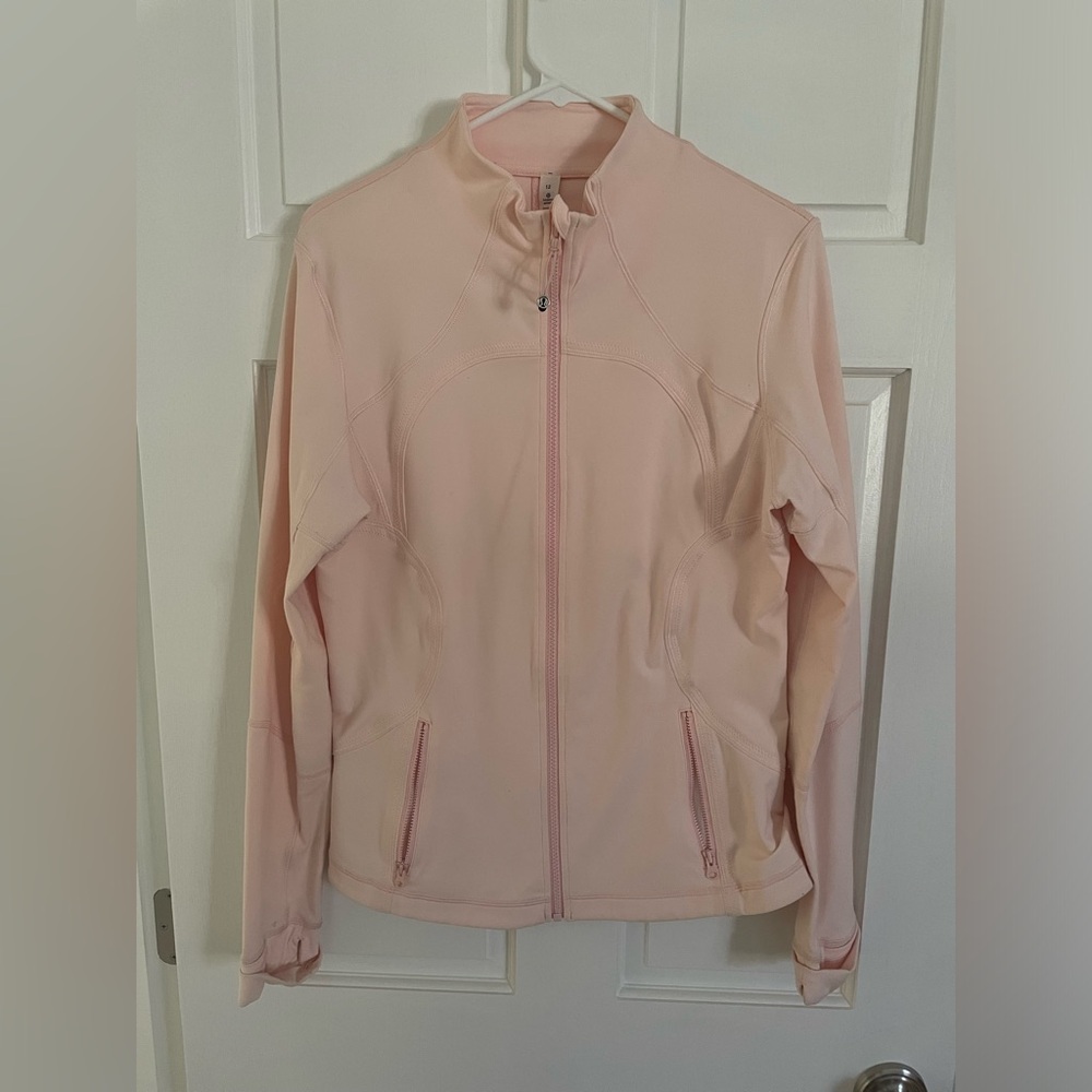 New out tags women’s Lululemon jacket sz 12 pink